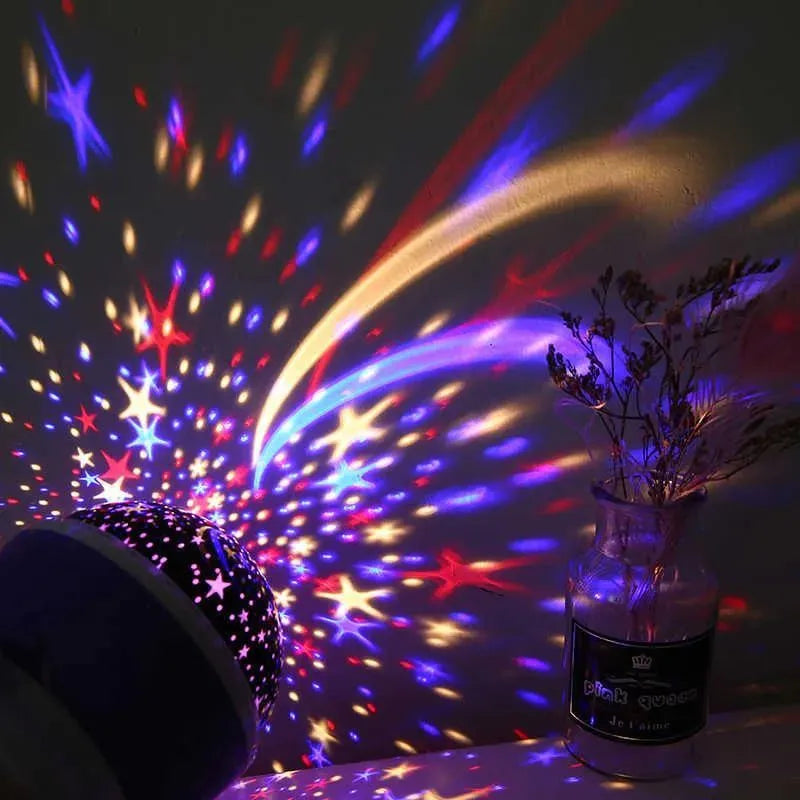 Veilleuse Bébé - StarlightSpinner™ - Violet