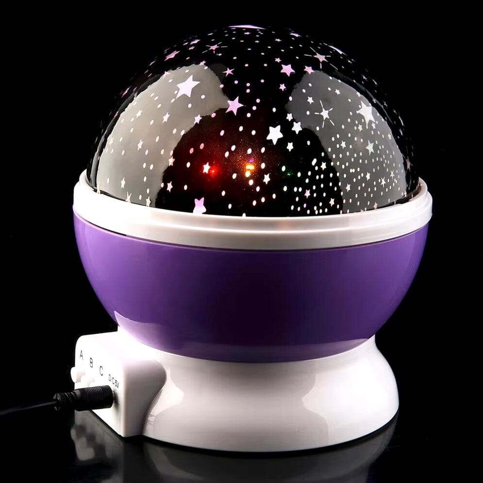 Veilleuse Bébé - StarlightSpinner™ - Violet